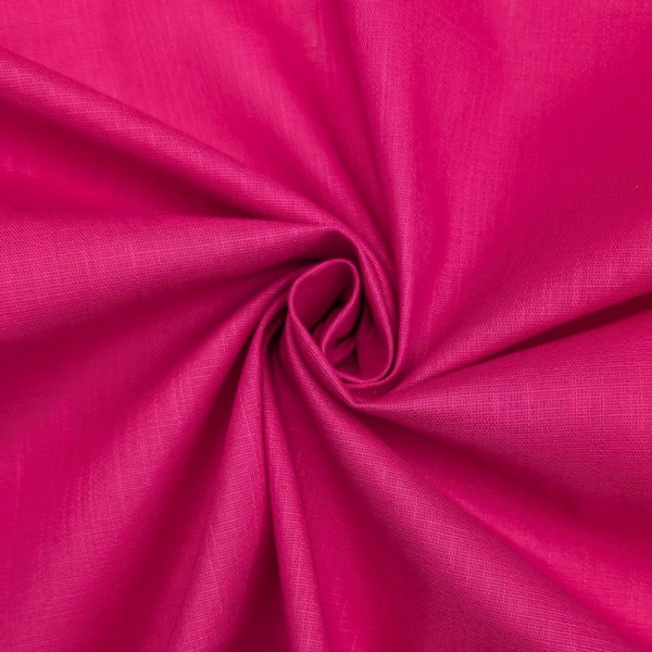 Linen Cotton CERISE